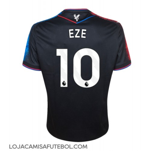 Camisa de Futebol Crystal Palace Eberechi Eze #10 Equipamento Alternativo 2024-25 Manga Curta